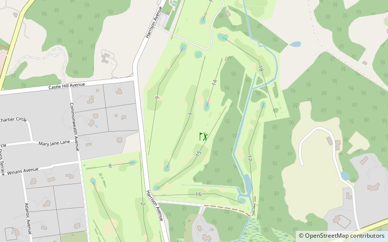 Newport Country Club location map