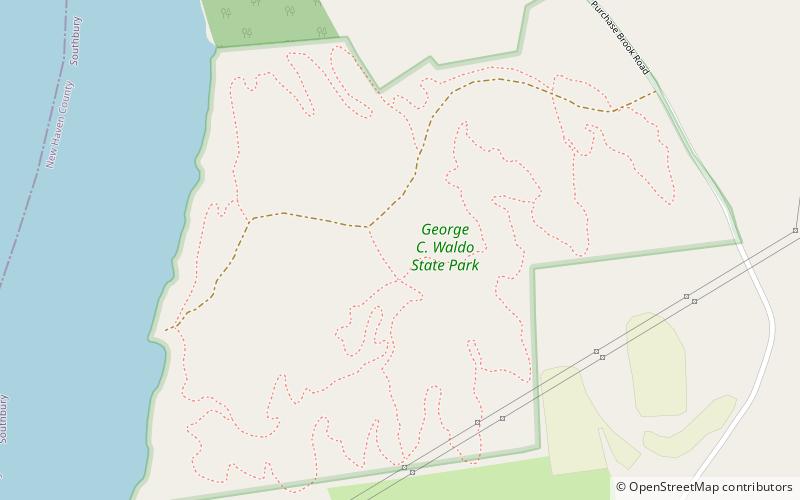 george waldo state park location map