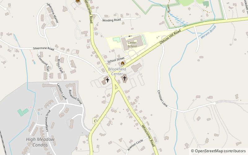 st joseph church brookfield location map