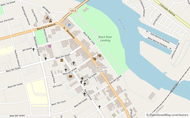 Lorain Palace Theatre location map