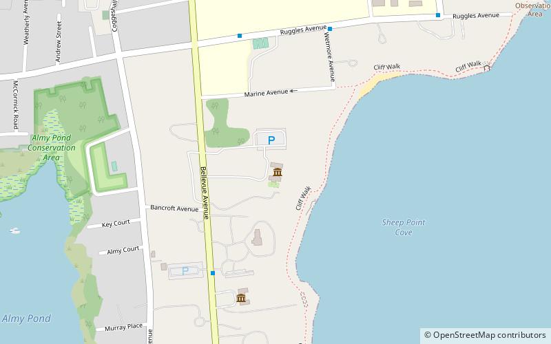 Rosecliff location map