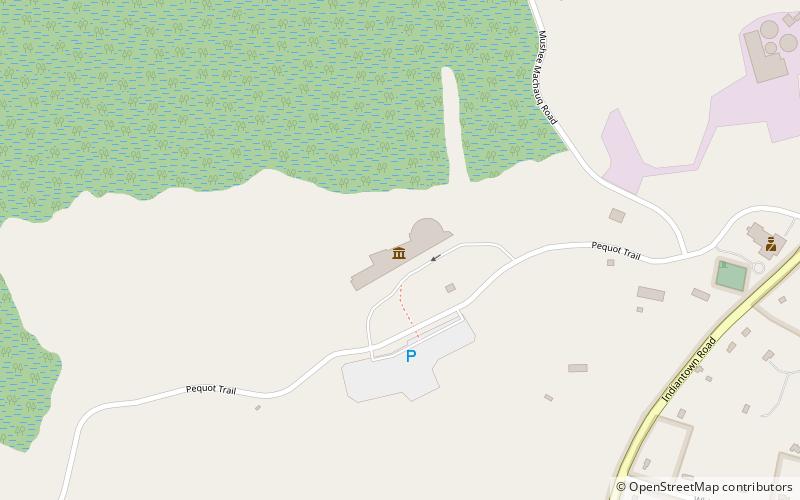 Mashantucket Pequot Museum & Research Center location map