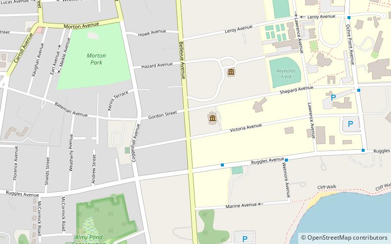 Vernon Court location map