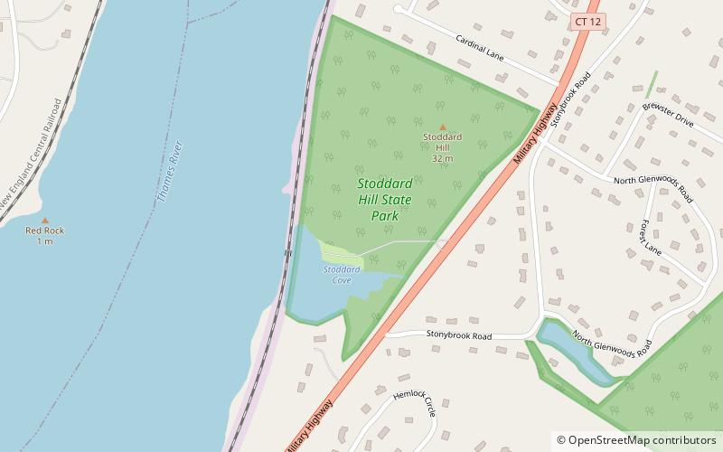 Park Stanowy Stoddard Hill location map