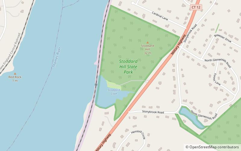 park stanowy stoddard hill location map