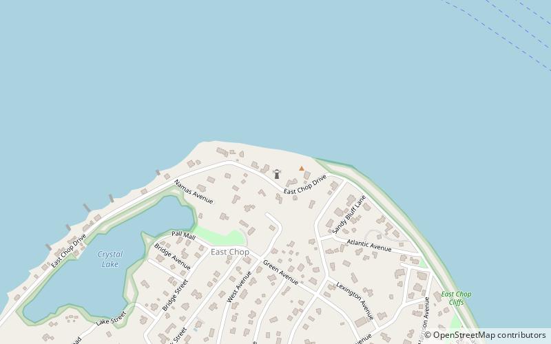 East Chop Light location map