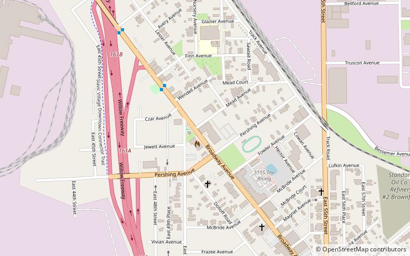 Bohemian National Hall location map