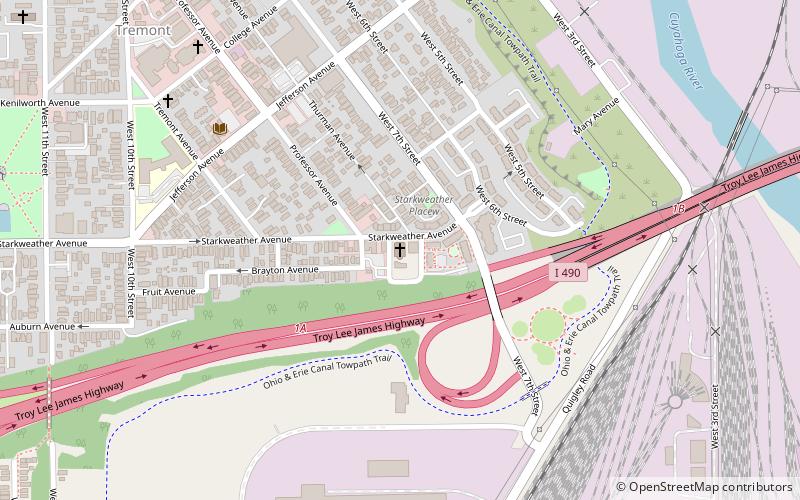 St. Theodosius Russian Orthodox Cathedral location map