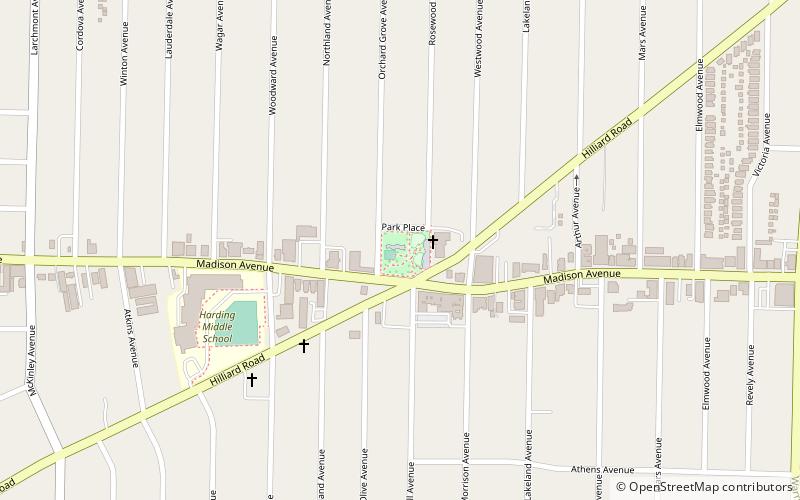 wagar park lakewood location map