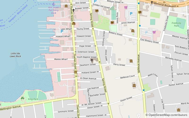 Emmanuel Church location map
