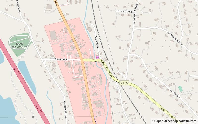 Brookfield Craft Center location map