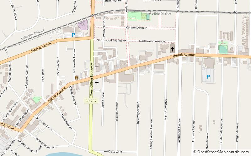 Beck Center for the Arts location map