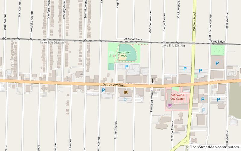 first church of christ lakewood location map