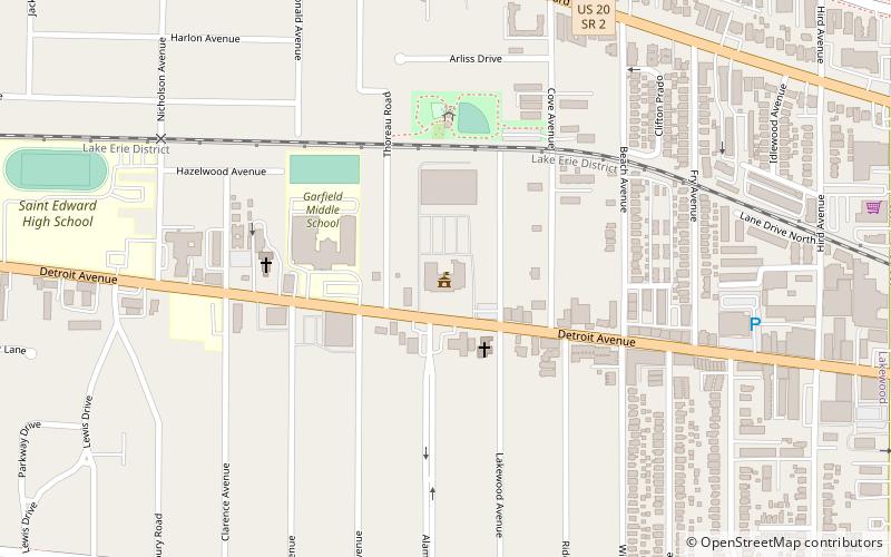 city of lakewood location map
