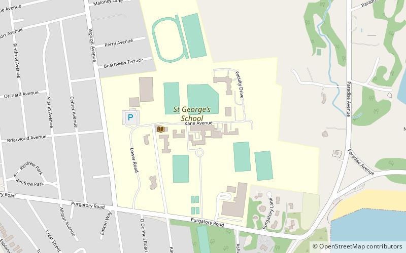St. George's School location map