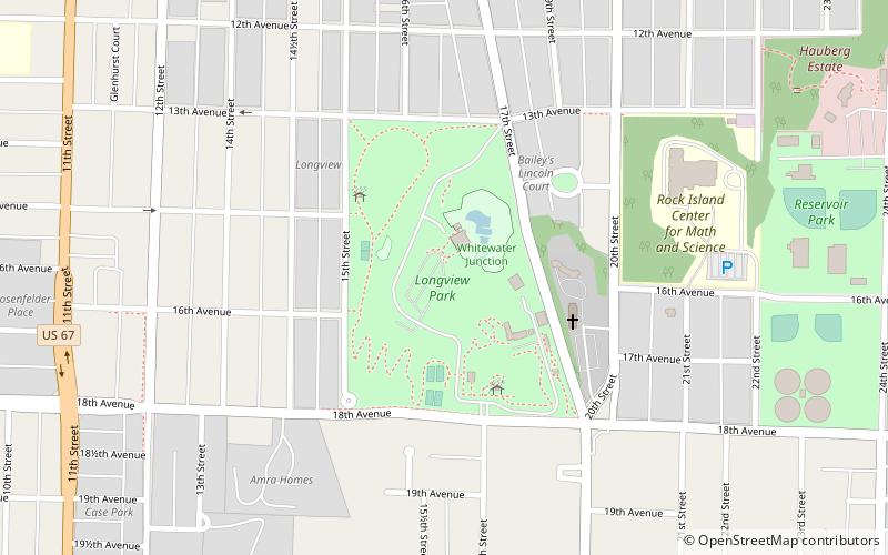 Longview Park location map