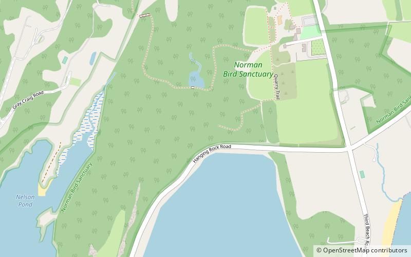 Gardiner Pond Shell Midden location map