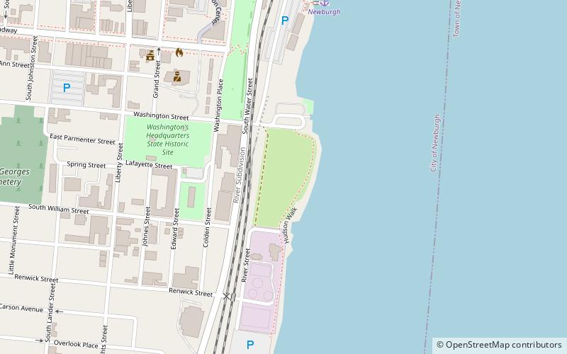 eureka shipyard newburgh location map