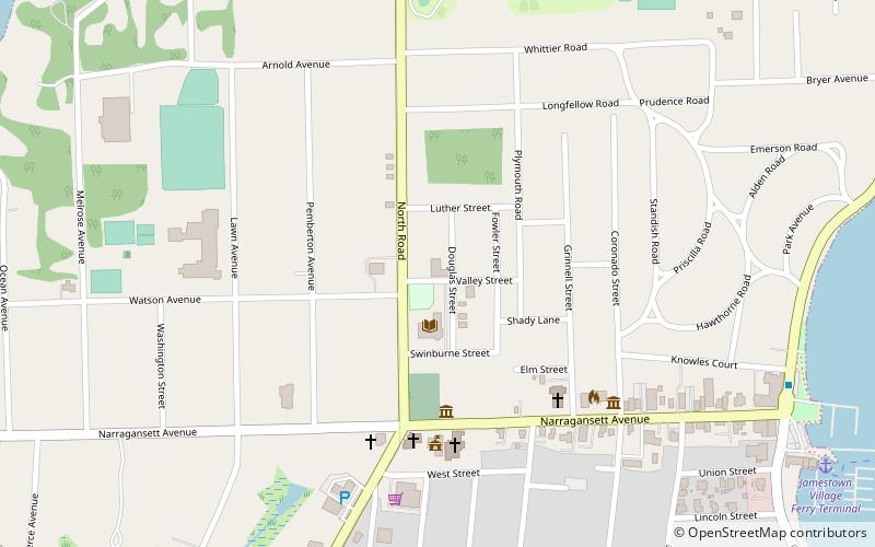 Arts Center location map