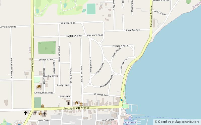 Shoreby Hill Historic District location map