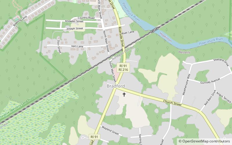 Bradford location map
