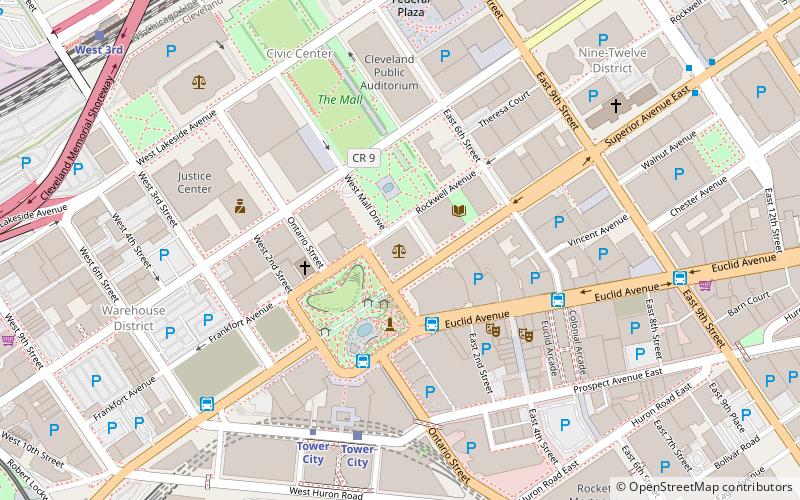 Howard M. Metzenbaum United States Courthouse location map