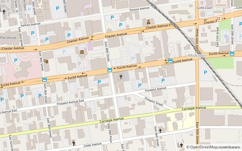 St. Paul's Episcopal Church location map