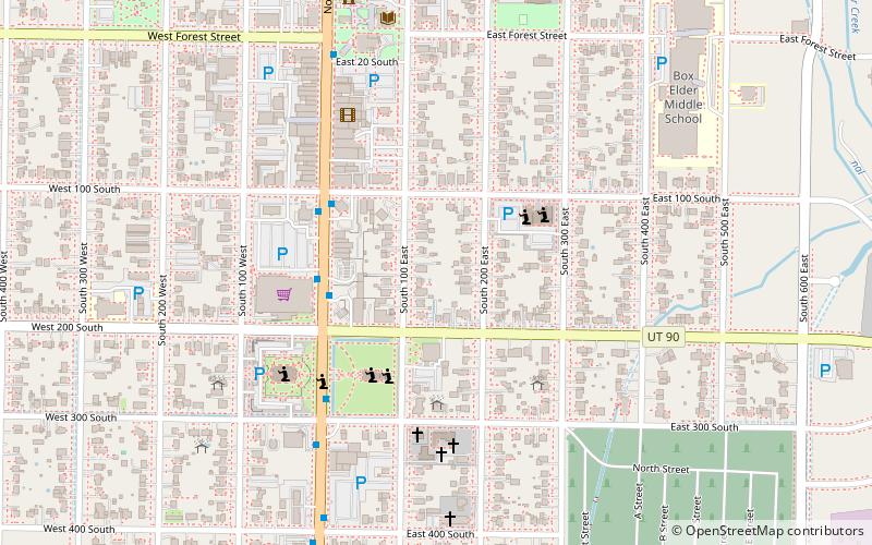 Alma Compton House location map