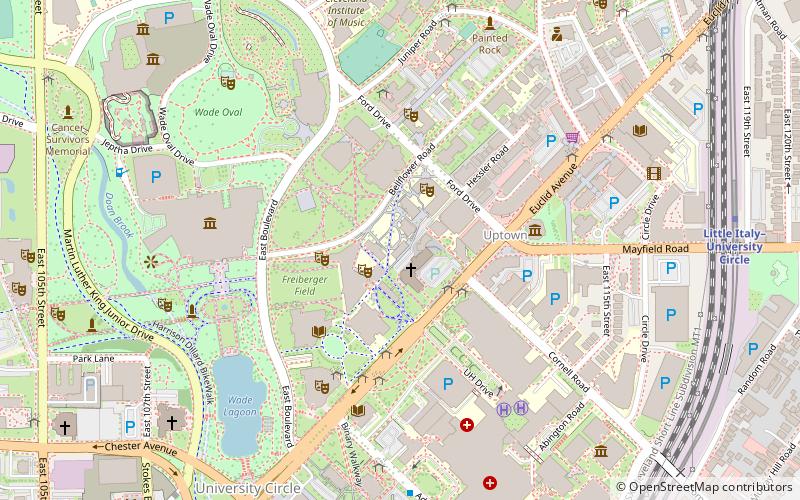 Haydn Hall location map