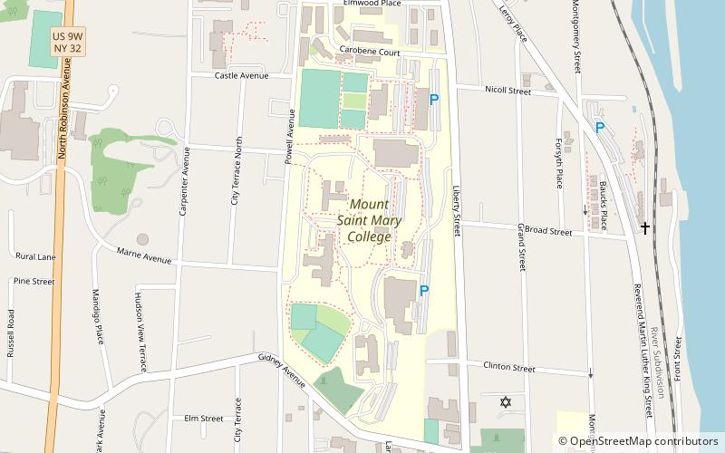 Mount Saint Mary College location map