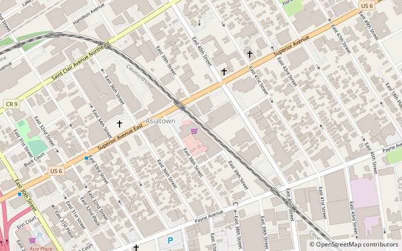 Goodrich–Kirtland Park location map
