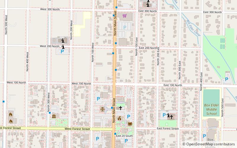 Thompson-Hansen House location map