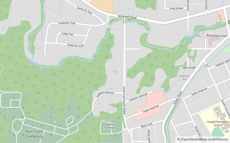 Westphal–Schmidt House location map