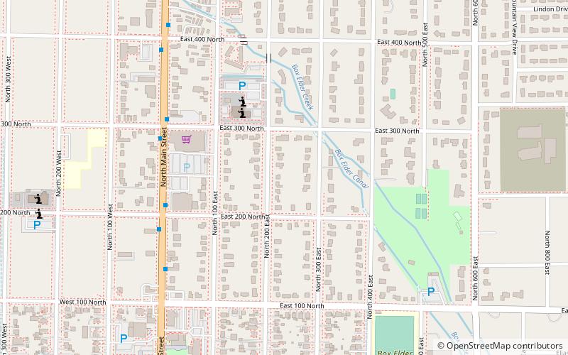 Box Elder Museum location map
