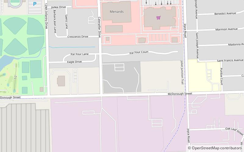 Joliet Township High School District 204 location map
