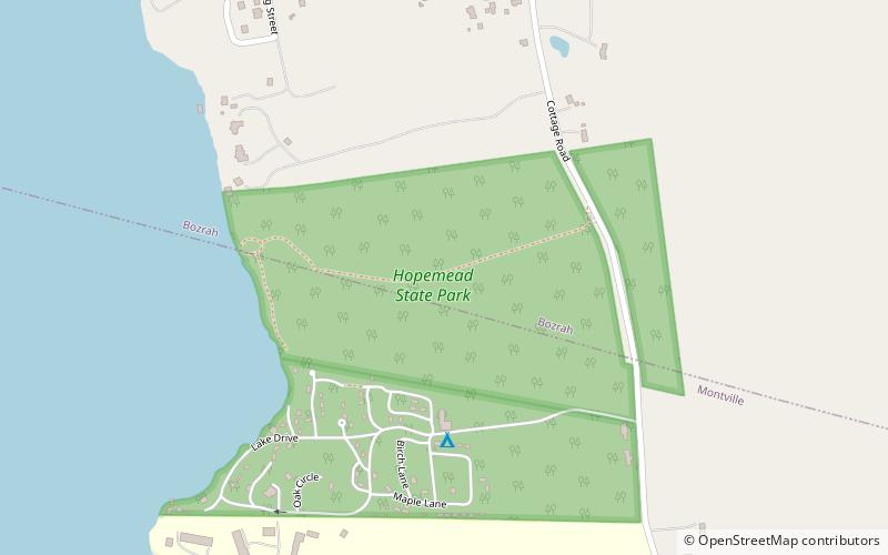 park stanowy hopemead location map