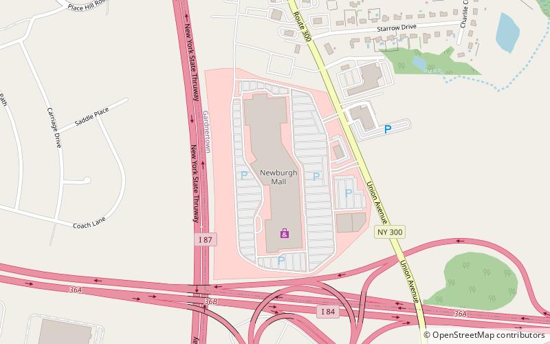 Newburgh Mall location map