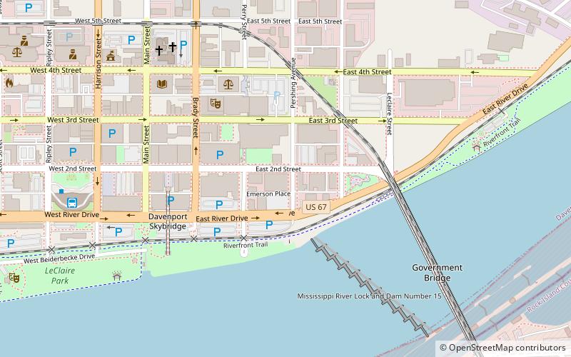 Bucktown Center for the Arts location map
