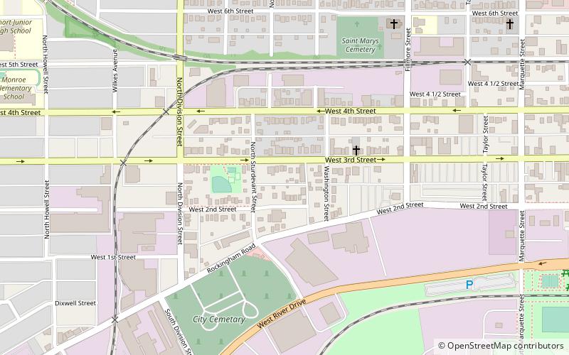 F.J. Raible House location map