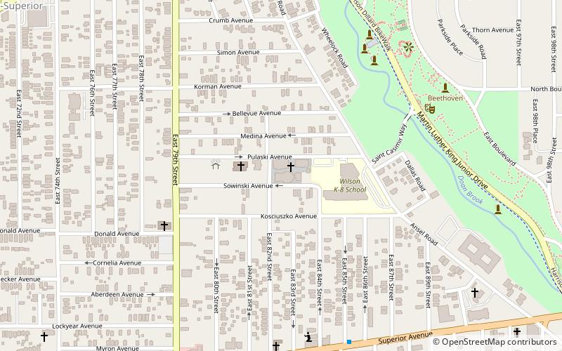 St. Casimir Church location map