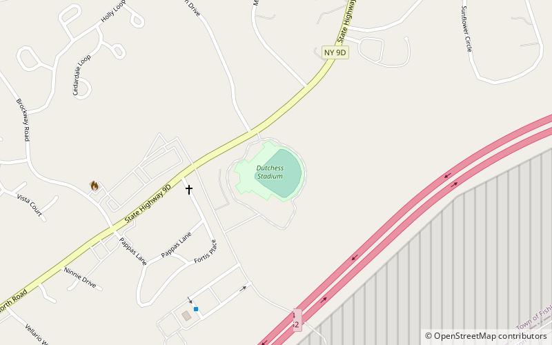 Dutchess Stadium location map