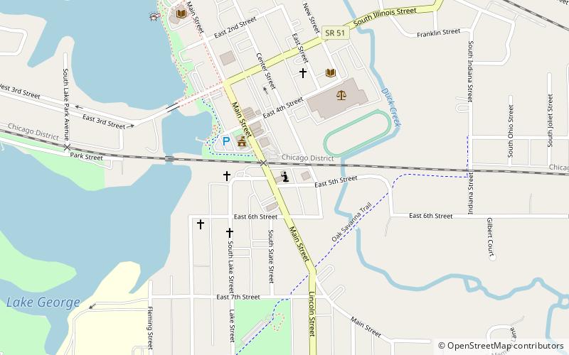 First Unitarian Church of Hobart location map