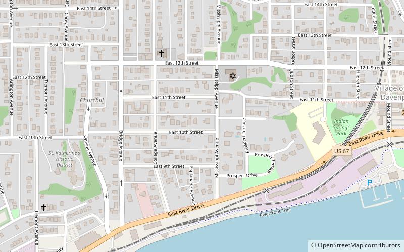 Theodore Eldridge House location map