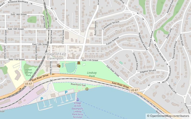 Diedrich Busch House location map