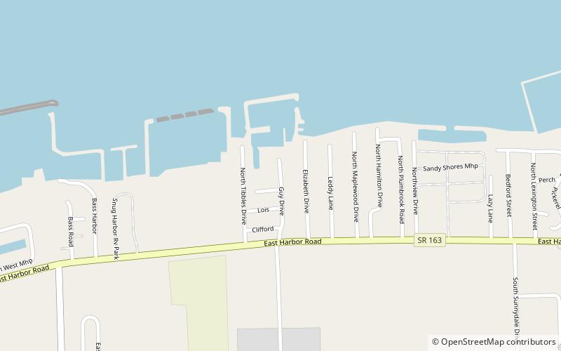 Tibbels Marina and Charter Service location map