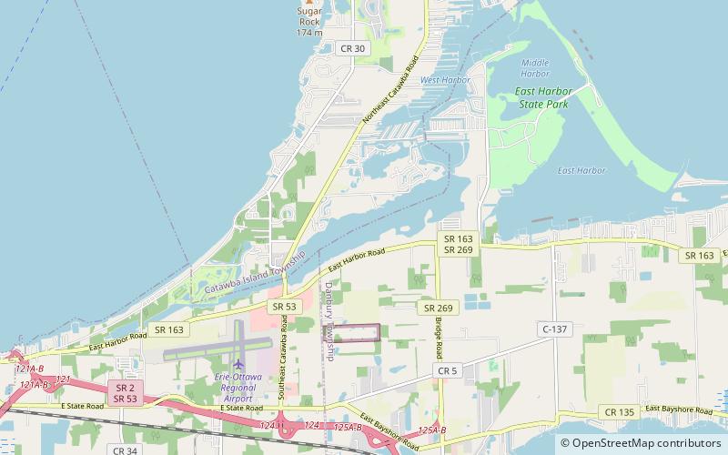 East Harbor State Park location map