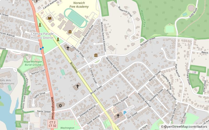 Nathaniel Backus House location map