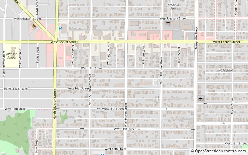 John Lueschen House location map