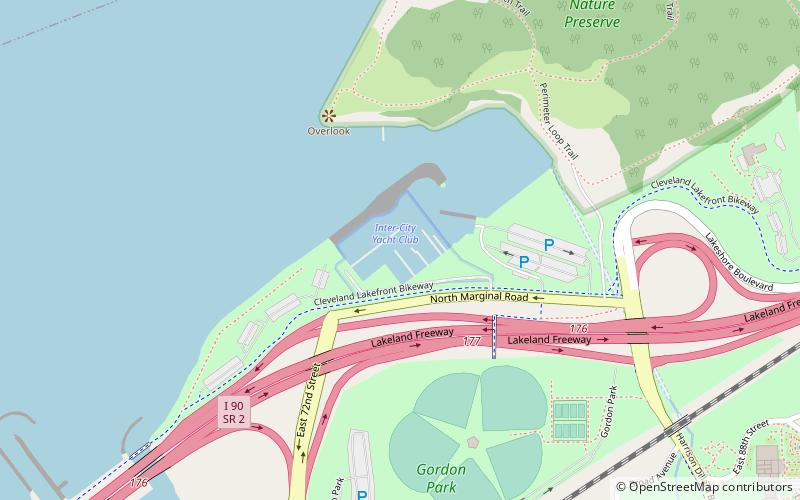 Inter-City Yacht Club location map