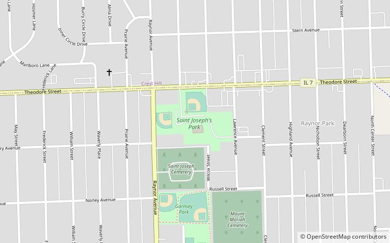 St. Joseph Park location map